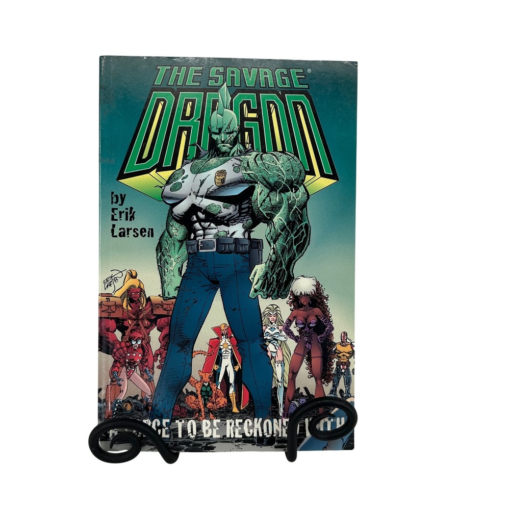The Savage Dragon A Force To Be Reckoned With Graphic Novel Erik Larsen Image